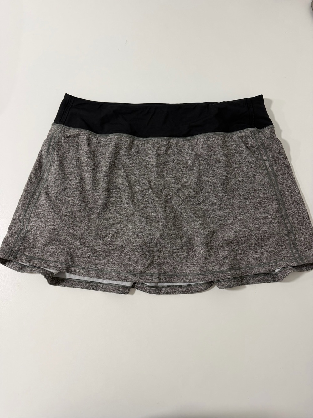 Lululemon Heather Gray Skort(size 10)